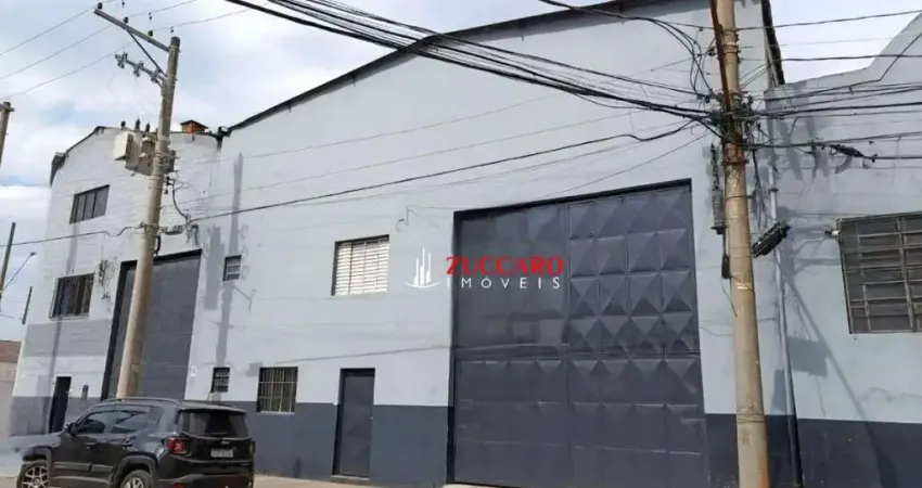 Galpão para alugar, 500 m² por R$ 15.296,00/mês - Vila Endres - Guarulhos/SP