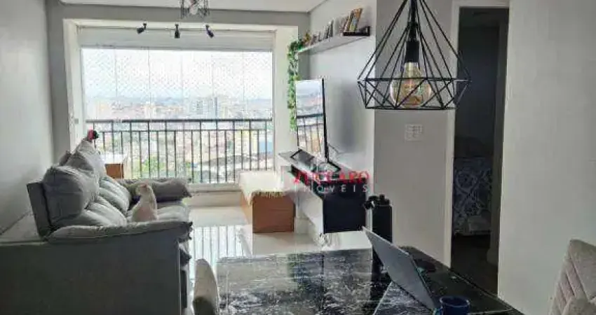 Apartamento com 2 dormitórios à venda, 58 m² por r$ 510.000,00 - picanço - guarulhos/sp