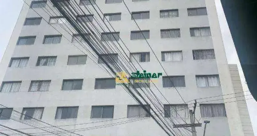 Kitnet com 1 dormitório para alugar, 38 m² por R$ 1.515,01/mês - Centro - Guarulhos/SP