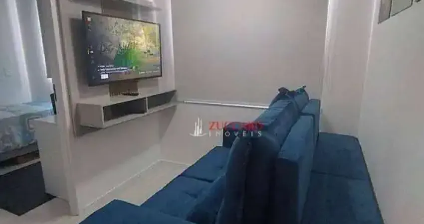 Apartamento com 2 dormitórios à venda, 43 m² por r$ 370.000,00 - vila itapegica - guarulhos/sp