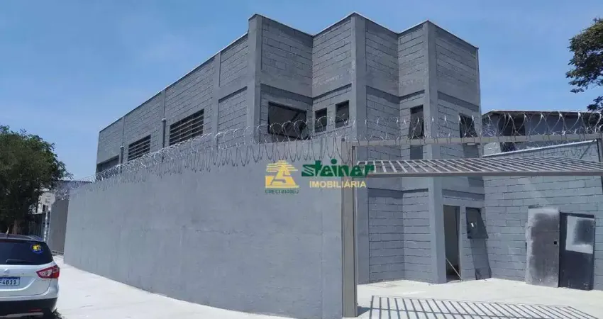 Galpão para alugar, 152 m² por r$ 8.500,00/mês - vila melliani - guarulhos/sp