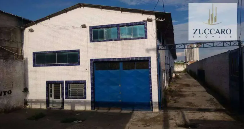 Galpão, 1500 m² - venda por r$ 5.500.000,00 ou aluguel por r$ 26.200,00/mês - vila itapegica - guarulhos/sp