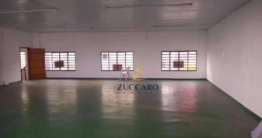 Galpão para alugar, 620 m² por r$ 10.138,00/mês - jardim santa emilia - guarulhos/sp