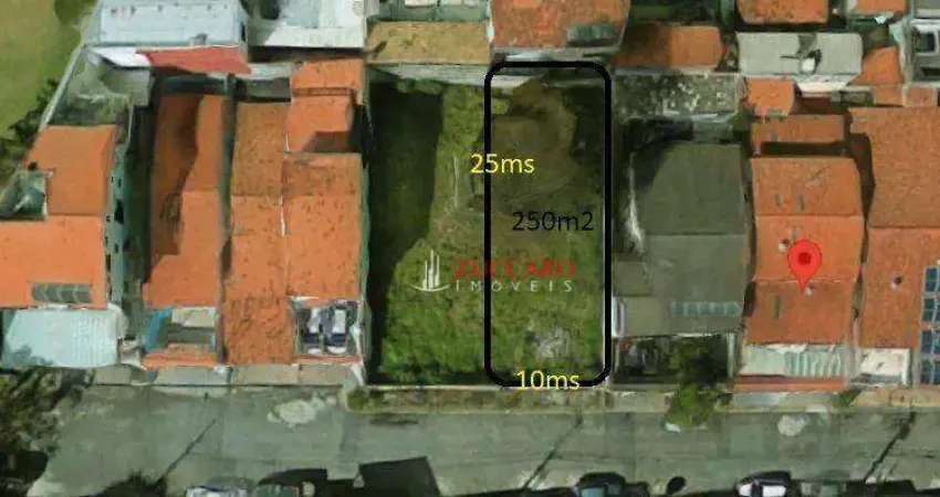 Terreno para alugar, 250 m² por r$ 6.488,11/mês - residencial mazzei - guarulhos/sp
