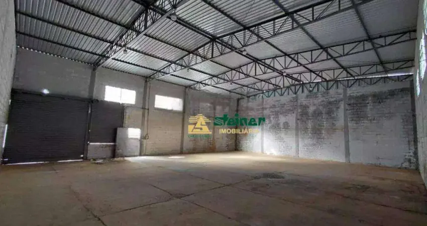 Galpão para alugar, 530 m² por R$ 10.700,00/mês - Vila Galvão - Guarulhos/SP