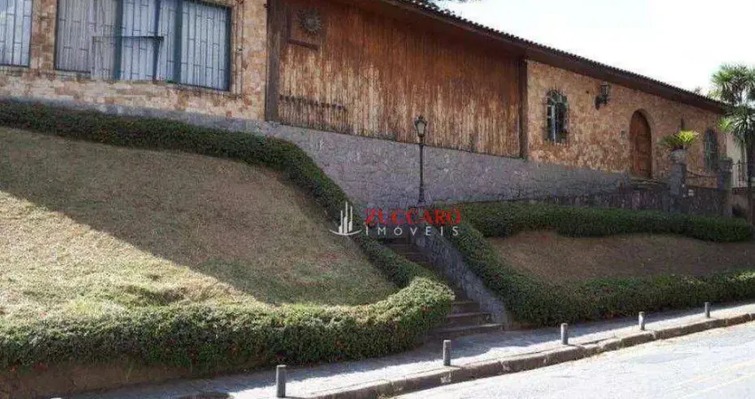 Casa com 4 dormitórios, 600 m² - venda por r$ 2.450.000,00 ou aluguel por r$ 13.100,00/mês - vila rosália - guarulhos/sp