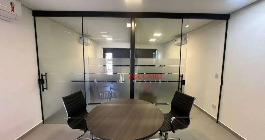 Sala à venda, 122 m² por r$ 1.100.000,00 - jardim guarulhos - guarulhos/sp