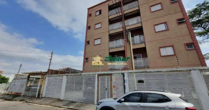 Apartamento com 2 dormitórios para alugar, 55 m² por r$ 2.476,00/mês - jardim santa cecília - guarulhos/sp