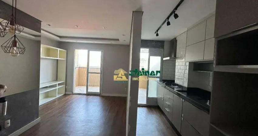 Apartamento garden com 2 dormitórios, 60 m² - venda por r$ 500.000,00 ou aluguel por r$ 3.155,00/mês - vila pedro moreira - guarulhos/sp