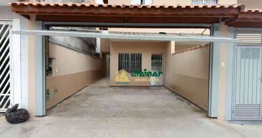 Casa com 2 dormitórios para alugar, 90 m² por R$ 2.351,44/mês - Parque Continental - Guarulhos/SP