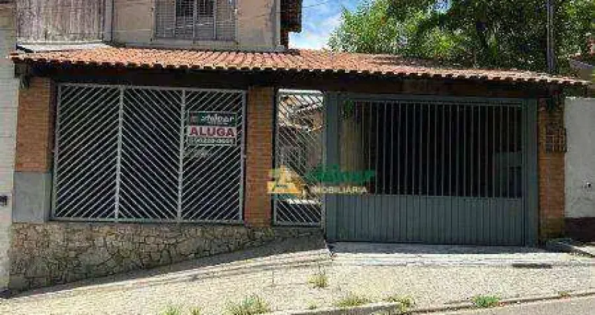 Sobrado com 3 dormitórios para alugar, 181 m² por R$ 3.625,00/mês - Jardim Pinhal - Guarulhos/SP