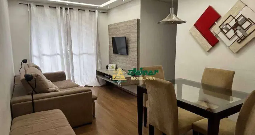 Apartamento com 3 dormitórios, 68 m² - venda por R$ 500.000,00 ou aluguel por R$ 3.200,00/mês - Ponte Grande - Guarulhos/SP