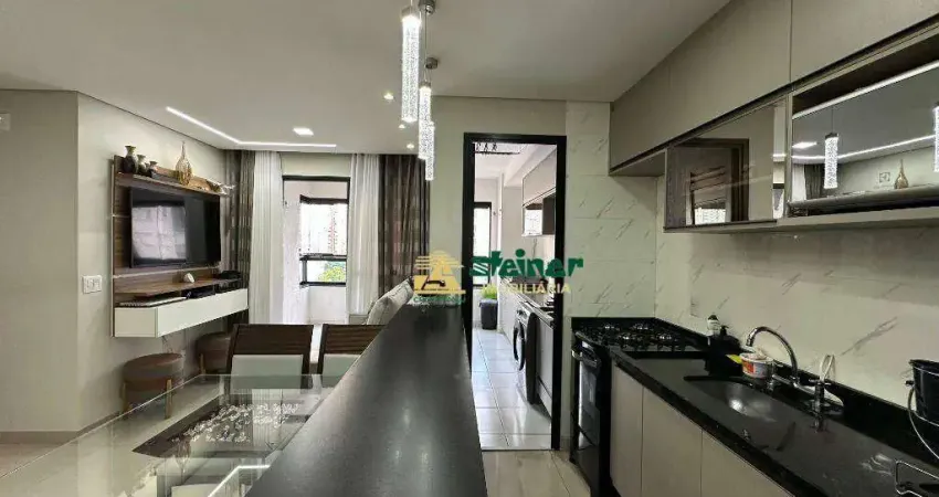 Apartamento com 2 dormitórios à venda, 69 m² por R$ 780.000,00 - Vila Augusta - Guarulhos/SP