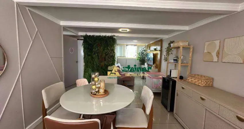 Apartamento com 3 dormitórios à venda, 64 m² por R$ 380.000,00 - Parque Cecap - Guarulhos/SP