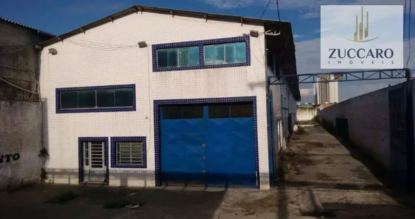 Galpão, 1500 m² - venda por r$ 5.500.000,00 ou aluguel por r$ 26.200,00/mês - vila itapegica - guarulhos/sp