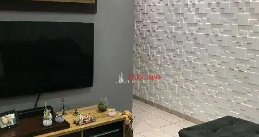 Sobrado à venda, 126 m² por r$ 593.000,00 - jardim presidente dutra - guarulhos/sp