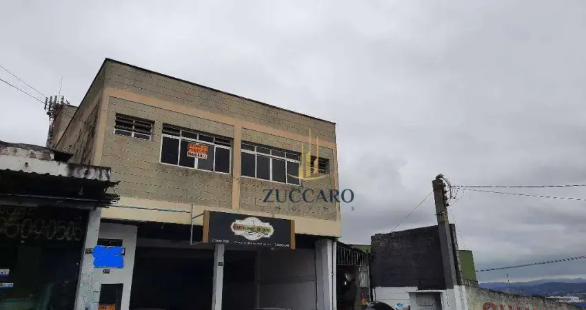 Sala para alugar, 30 m² por r$ 972,50/mês - jardim cumbica - guarulhos/sp