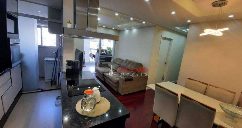 Apartamento com 2 dormitórios à venda, 68 m² por R$ 650.000,00 - Jardim Flor da Montanha - Guarulhos/SP