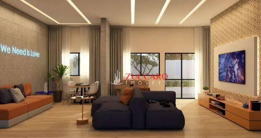 Apartamento com 2 dormitórios à venda, 86 m² por R$ 623.345,41 - Vila Progresso - Guarulhos/SP