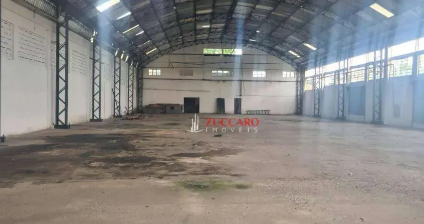 Galpão para alugar, 1200 m² por R$ 31.000,00/mês - Cumbica - Guarulhos/SP