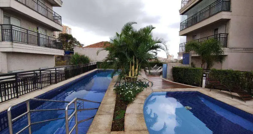 Apartamento para alugar, 57 m² por r$ 2.807,08 - bosque maia - guarulhos/sp