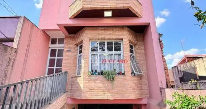 Sobrado com 4 dormitórios à venda, 267 m² por r$ 1.020.000,00 - jardim pinhal - guarulhos/sp