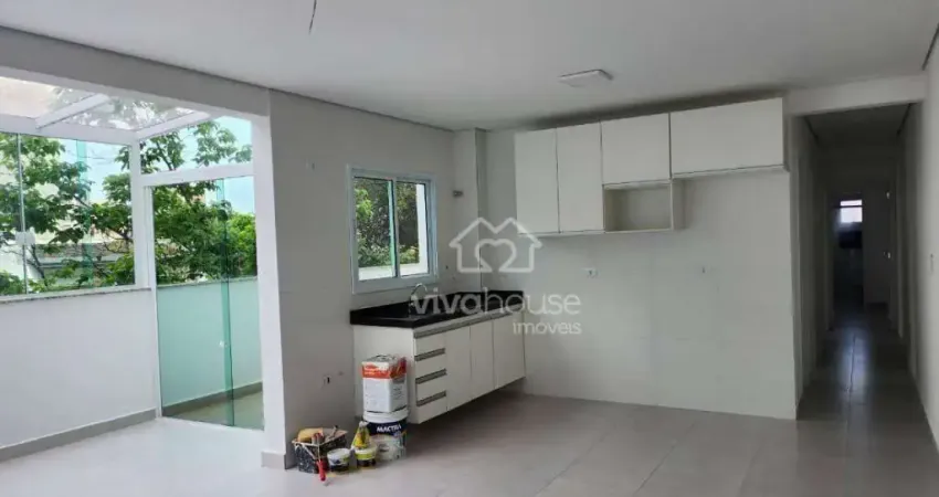 Apartamento com 3 dormitórios à venda, 66 m² por R$ 690.000,00 - Vila Valparaíso - Santo André/SP