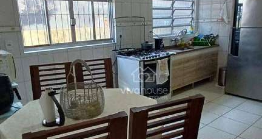 Sobrado com 3 dormitórios à venda, 166 m² por R$ 390.000,00 - Vila Feital - Mauá/SP