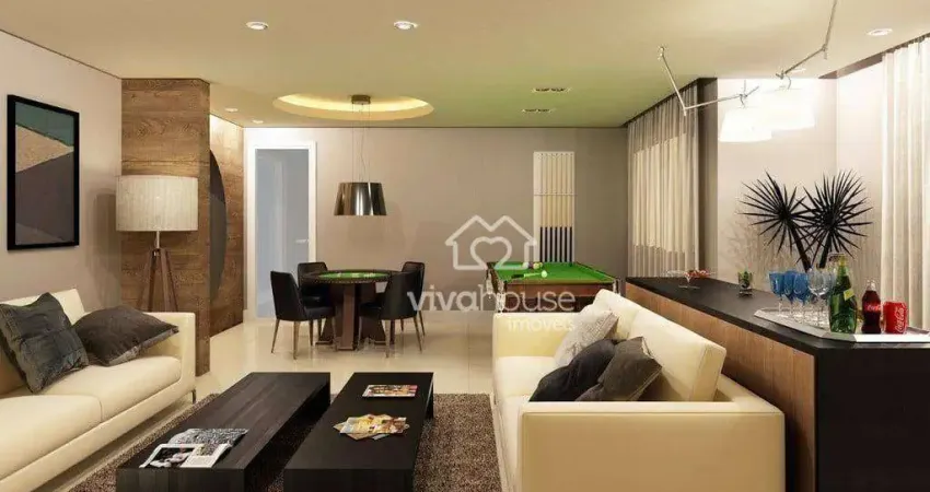 Apartamento com 2 dormitórios à venda, 48 m² por r$ 392.965,00 - centro - são bernardo do campo/sp