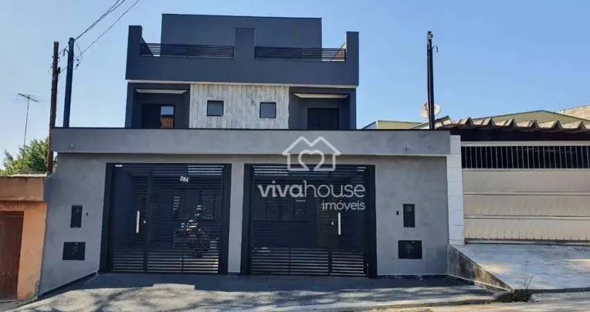 Sobrado com 2 dormitórios à venda, 130 m² por r$ 550.000,00 - jardim monte líbano - santo andré/sp