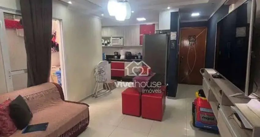 Apartamento com 2 dormitórios à venda, 62 m² por r$ 350.000,00 - vila nossa senhora das vitórias - mauá/sp