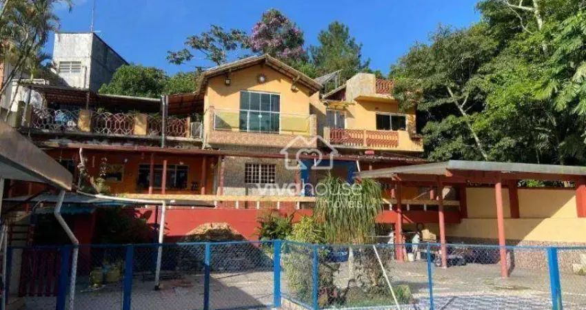 Casa com 4 dormitórios à venda, 250 m² por r$ 1.590.000 - represa - ribeirão pires/sp