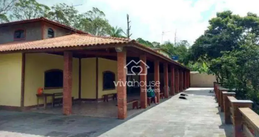 Chácara com 9 dormitórios à venda, 6700 m² por r$ 650.000 - represa - ribeirão pires/sp