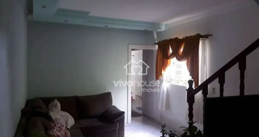 Sobrado com 3 dormitórios à venda, 194 m² por R$ 530.000,00 - Parque São Vicente - Mauá/SP