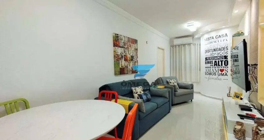 PERTO DA PRAIA - Apartamento reformado com 1 quarto - Praia do Tombo, Guarujá.