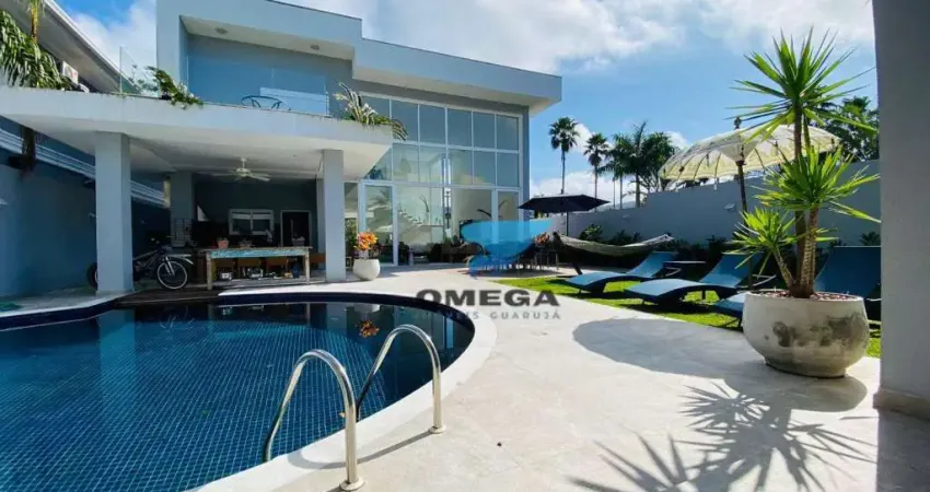 Casa com 5 suítes à venda por R$ 3.800.000 - Jardim Acapulco - Guarujá/SP