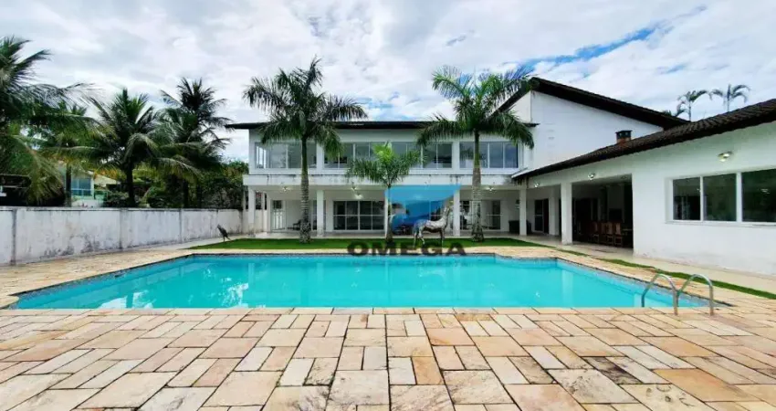 Casa com 8 dormitórios à venda por r$ 7.000.000,00 - jardim acapulco - guarujá/sp