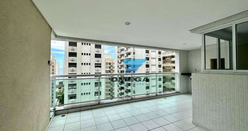 Apartamento com 3 dormitórios à venda, 105 m² por R$ 860.000,00 - Pitangueiras - Guarujá/SP
