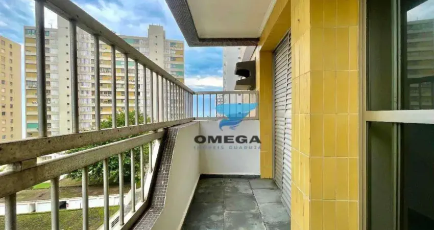 Apartamento à venda na praia das pitangueiras, guarujá, ótima localização, próximo do comercio e mar, amplo e confortável, arejado e com ótima distrib
