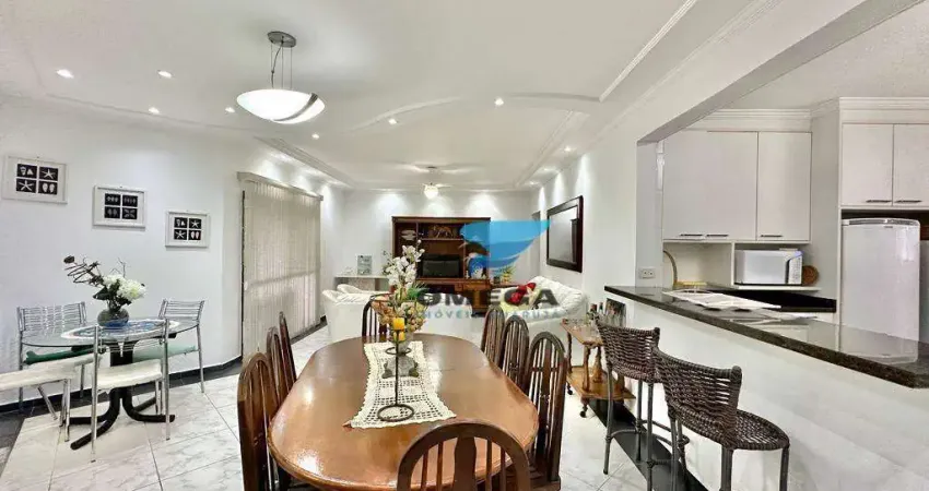 Apartamento com varanda e 4 dormitórios à venda na paria das Pitangueiras - Guarujá/SP