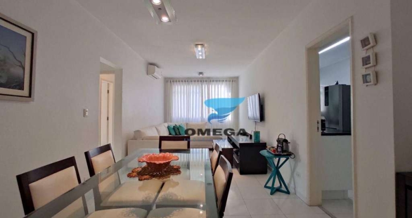 Apartamento com 3 quartos à venda - Quadra do mar - Praia das Pitangueiras - Guarujá.