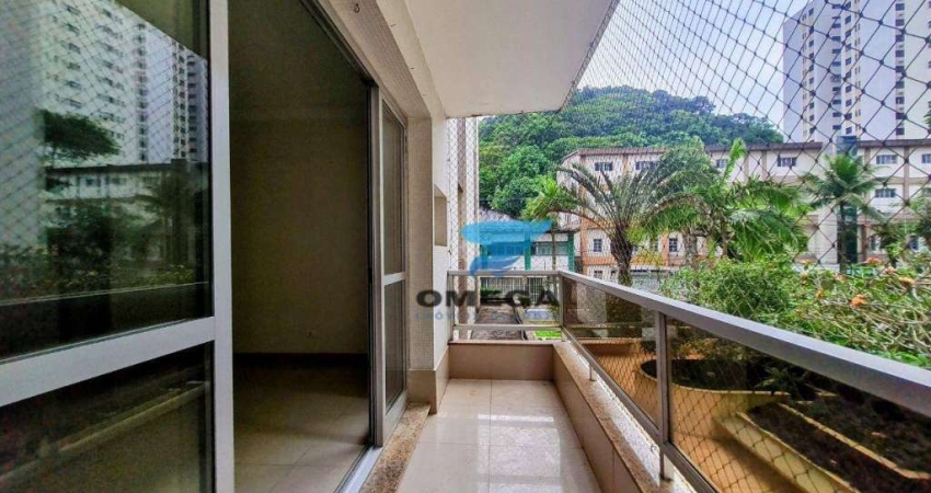 REFORMADO - Apartamento com VARANDA - 4 DORMITÓRIOS - 2 VAGAS à venda na praia das Pitangueiras - Guarujá/SP