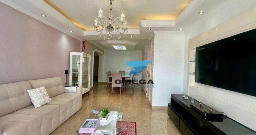 Apartamento reformado com 3 dormitórios sendo 2 suítes à venda - Pitangueiras - Guarujá/SP.