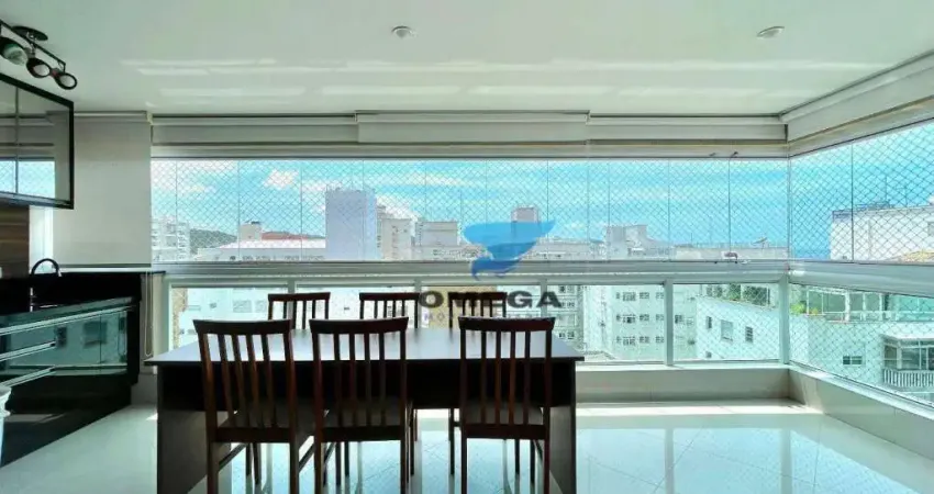 Apartamento com vista mar e reformado à venda pertinho do mar na praia das pitangueiras - guarujá/sp. localização privilegiada