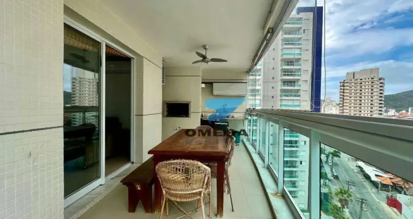 PRÉDIO FRENTE PRAIA - Apartamento com 2 dormitórios sendo 1 suíte à venda - Jardim Astúrias - Guarujá/SP