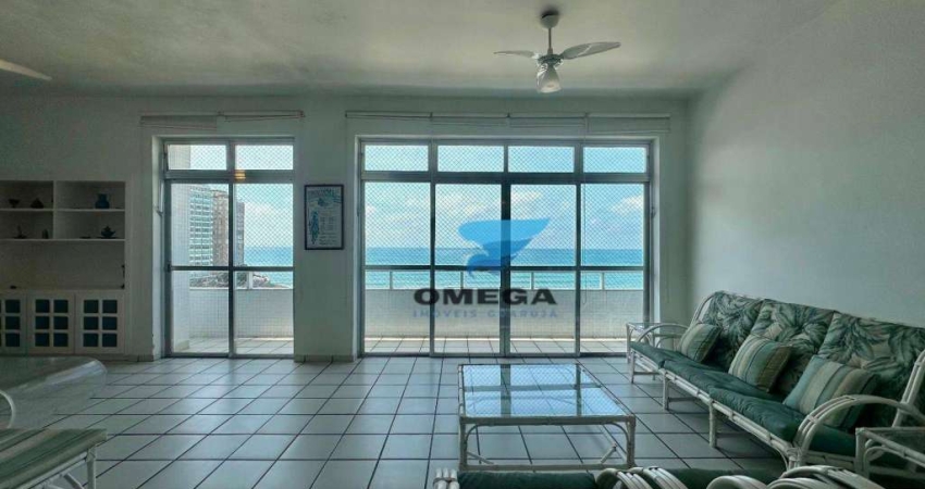 FRENTE TOTAL PARA O MAR - Apartamento com 5 dormitórios à venda - Pitangueiras - Guarujá/SP. CONFIRA!