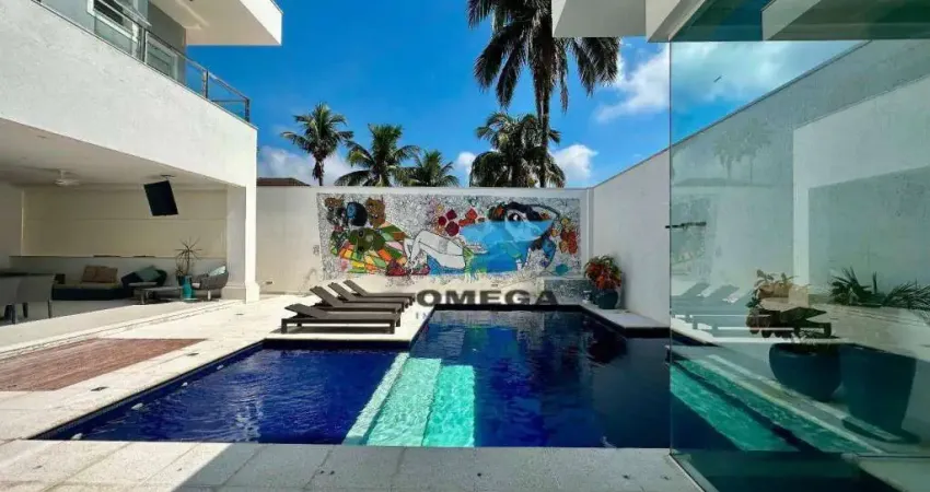 Casa de alto Padrão com 6 suítes à venda - Jardim Acapulco - Guarujá/SP. CONFIRA !