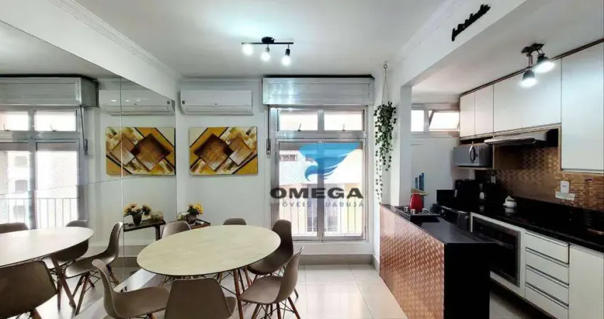 Apartamento à venda na praia das pitangueiras - guarujá sp / omega imóveis