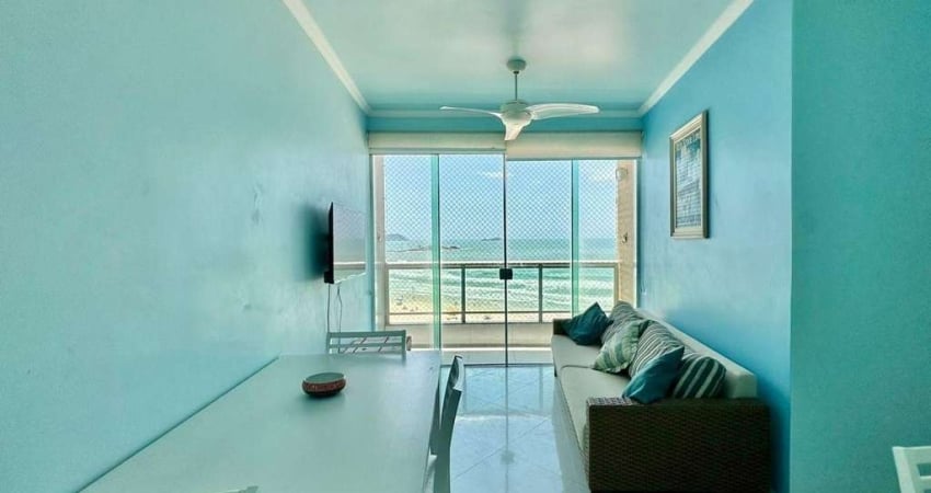 Apartamento vista mar á venda na praia das Pitangueiras no Guarujá I Omega Imoveis