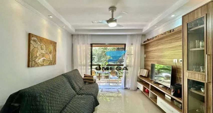 Apartamento reformado à venda na praia das Pitangueiras em Guarujá | Omega Imóveis